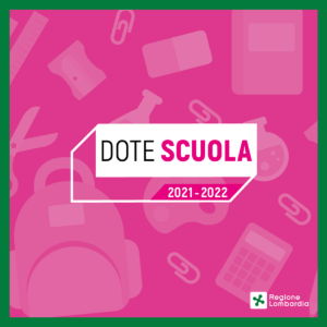 DOTE SCUOLA 2021 - 2022 - Materiale didattico - Bando aperto