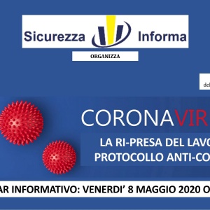 WEBINAR : LA RI-PRESA DEL LAVORO