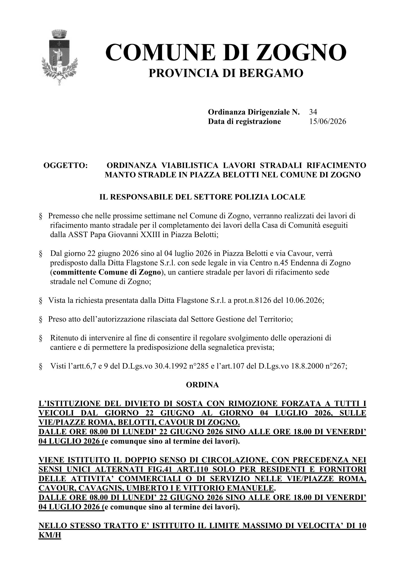 ordinanza n. 34.2026 ditta Flagstone srl P. Belotti 00034_15-06-2026_Page_1 ordinanza n. 34.2026 ditta Flagstone srl P. Belotti 00034_15-06-2026_Page_1