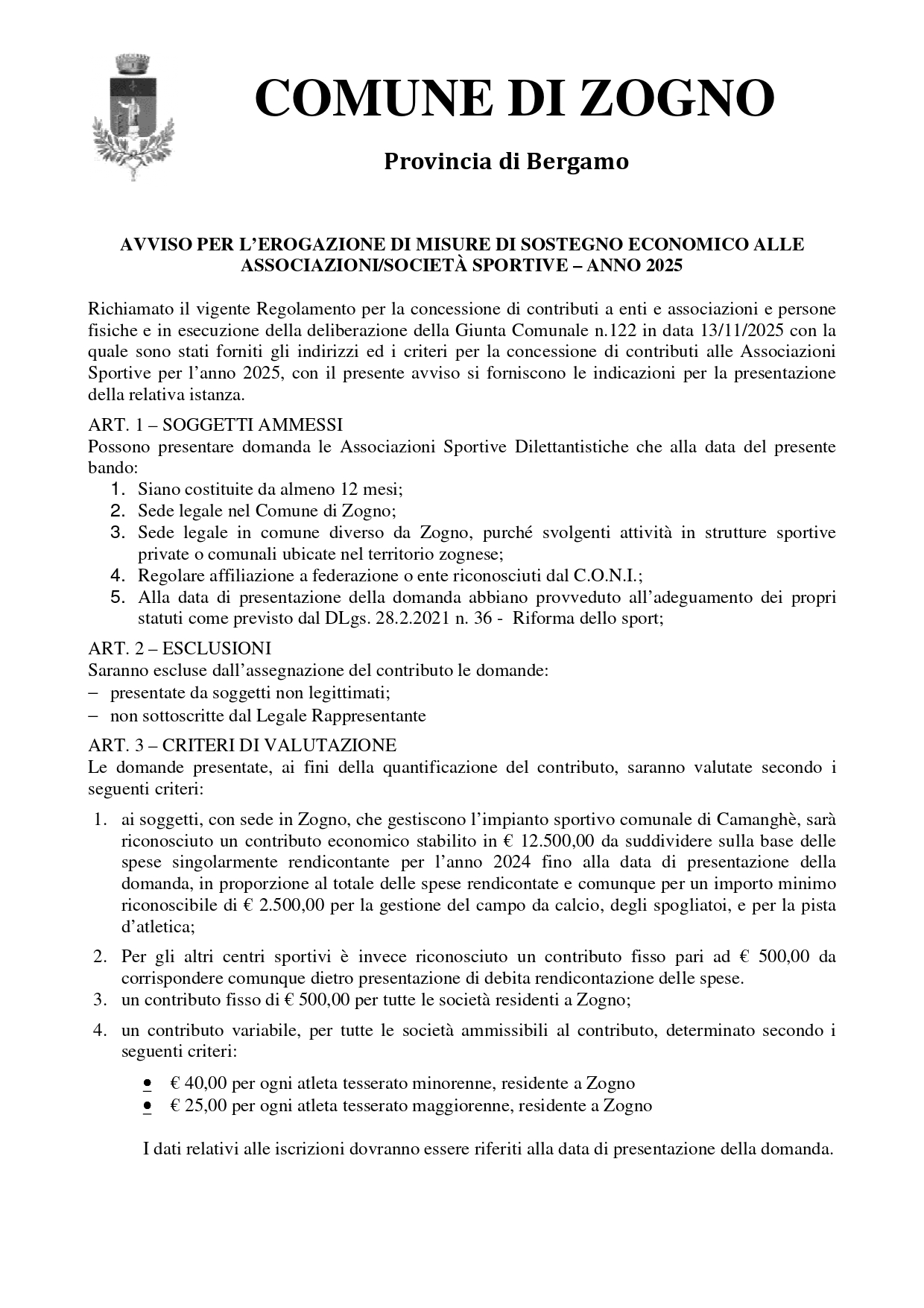 BANDO ASS. SPORTIVE_2025_page-0001 BANDO ASS. SPORTIVE_2025_page-0001