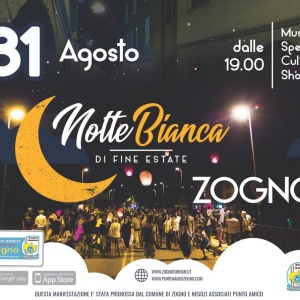 Notte Bianca di fine Estate sabato 31 agosto 2019