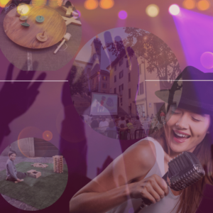 Estate-Eventi a Zogno, in piazza Garibaldi , cinema all'aperto e animazione - estate 2025