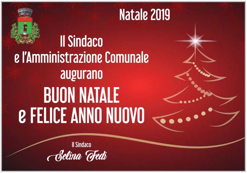 auguri sindaco2019