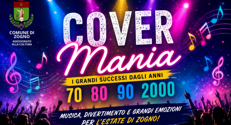 Cover Mania: l’estate di Zogno canta i grandi successi dagli anni ’70 ai 2000