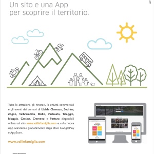 SU E GIÙ PER LE VALLI PIÙ BELLE. Un sito e una App per scoprire il territorio