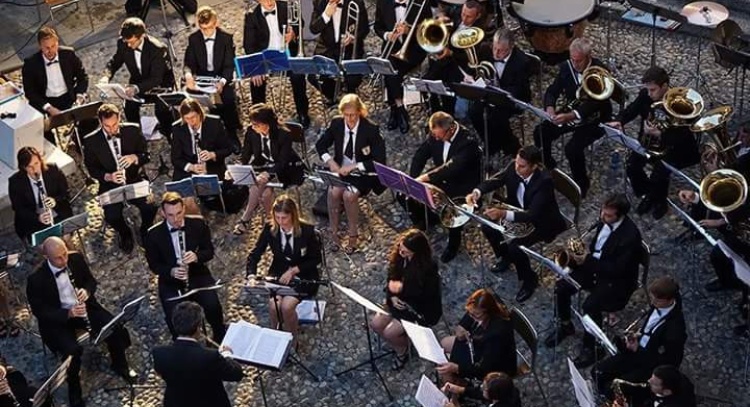 Concerto della Premiata Banda Musicale di Zogno presso la RSA