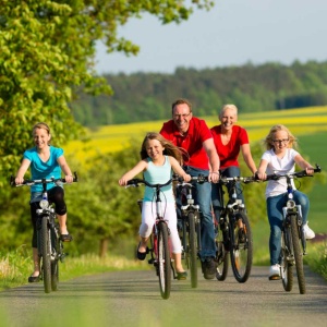 Bicicletta in famiglia