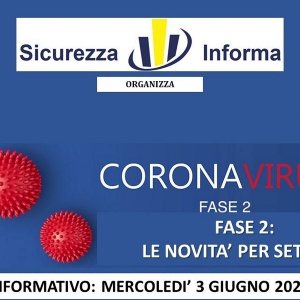 WEBINAR :FASE 2 LE NOVITA' PER SETTORE